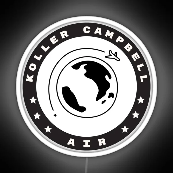 Mock Trial Koller Campbell Air Logo 2022 23 RGB Neon Sign