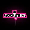 Customizable Mock Trial Team Neon Sign with RGB Color Options