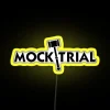Neon LED Signs for Mock Trial Teams and Law Enforcement Uniforms