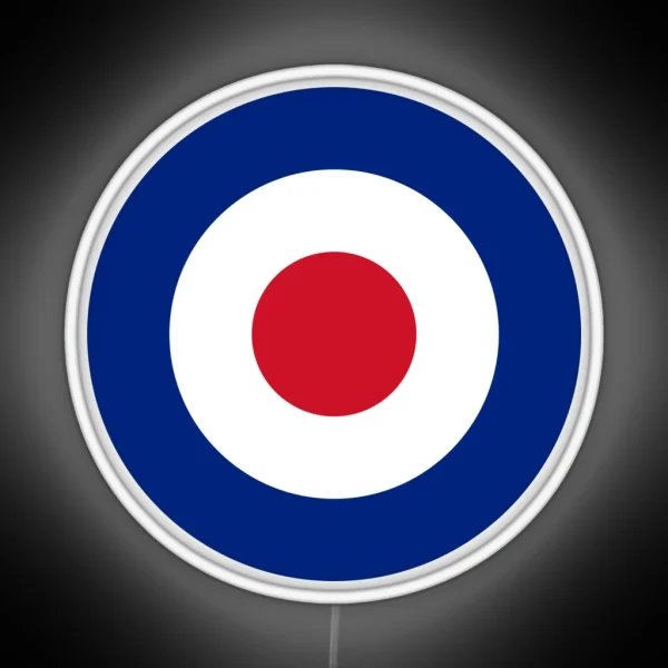 Mod Classic Roundel Bullseye Archery Target RGB Neon Sign