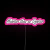Vibrant RGB LED Sign with Neon Effect Display Illumination Technology