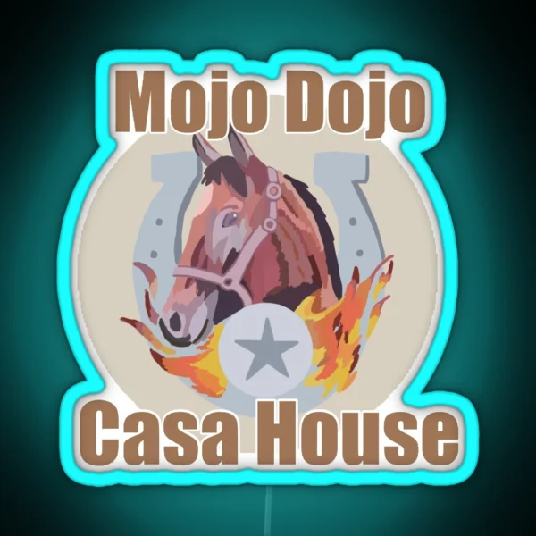 Mojo Dojo Casa House RGB Neon Sign