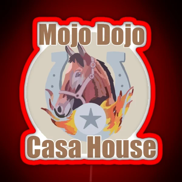 Mojo Dojo Casa House RGB Neon Sign
