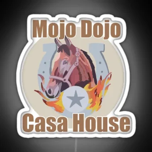 Mojo Dojo Casa House RGB Neon Sign