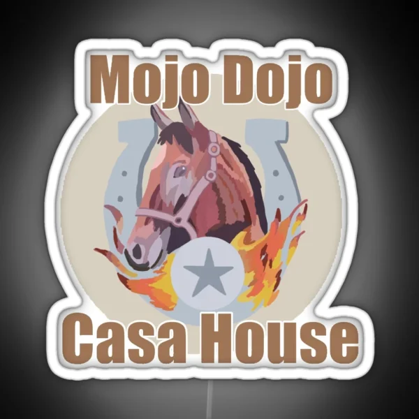 Mojo Dojo Casa House RGB Neon Sign