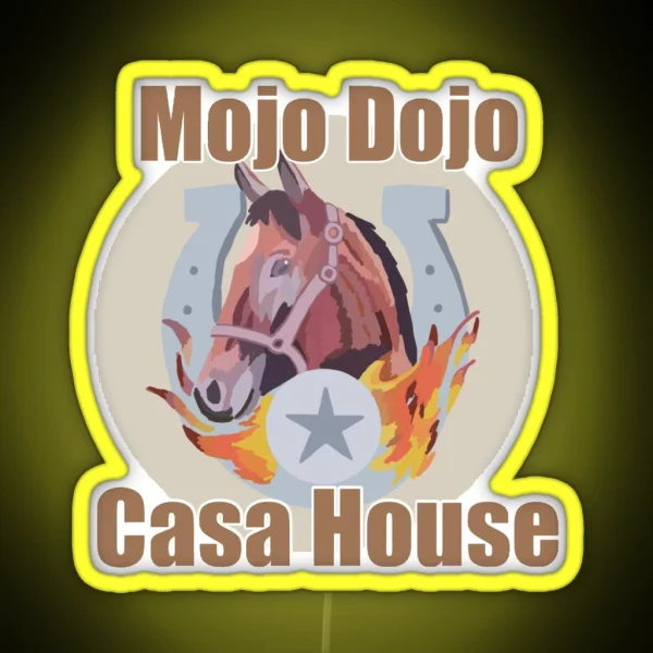Mojo Dojo Casa House RGB Neon Sign