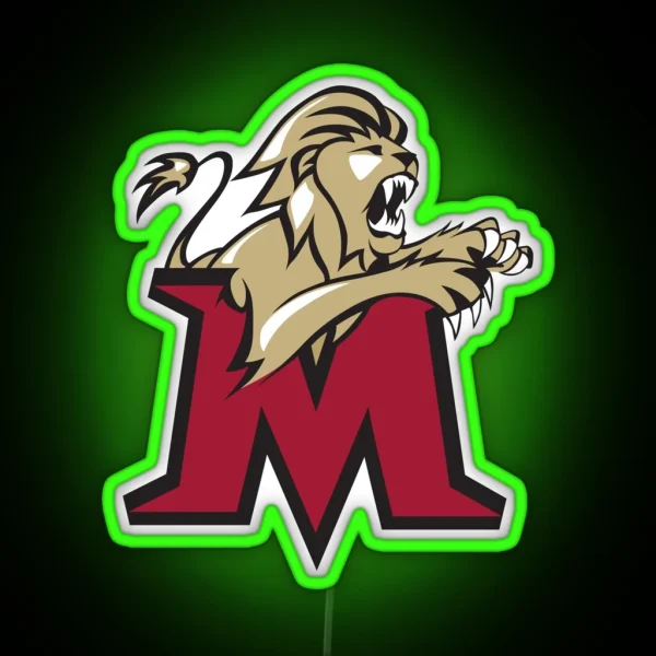 Molloy College Lions RGB Neon Sign