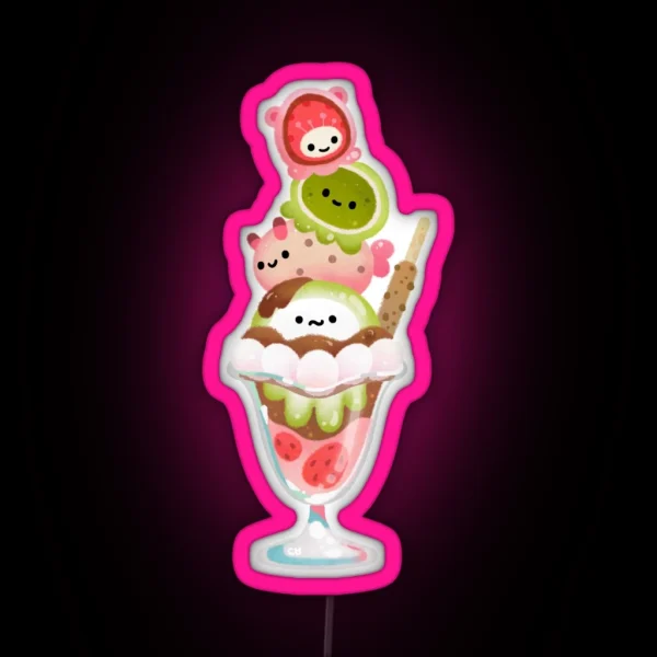 Mollusk Parfait RGB Neon Sign