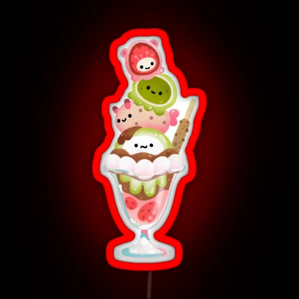 Mollusk Parfait RGB Neon Sign
