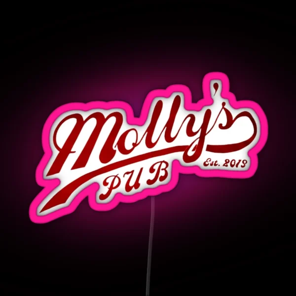 Molly S Pub One Chicago RGB Neon Sign
