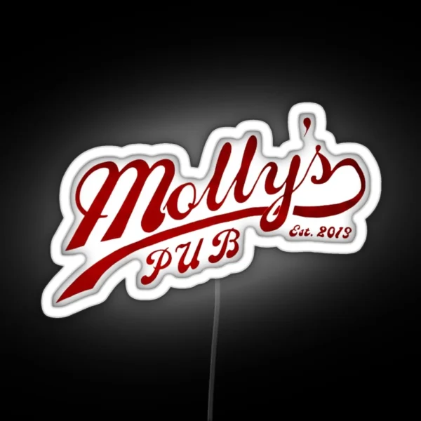 Molly S Pub One Chicago RGB Neon Sign