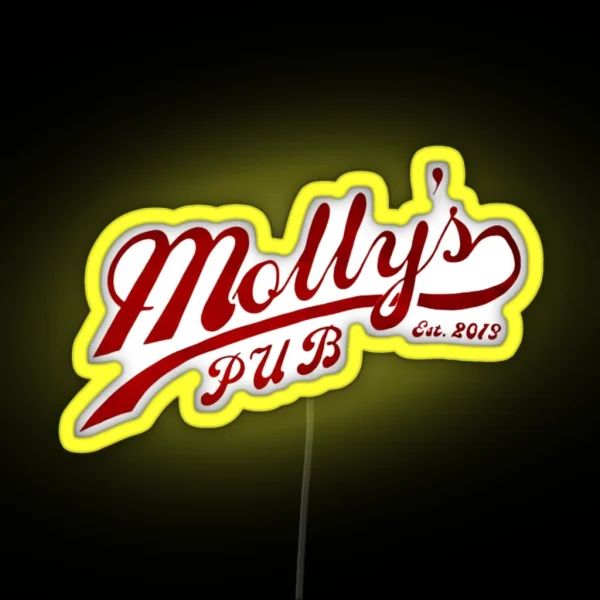 Molly S Pub One Chicago RGB Neon Sign