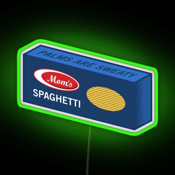 Mom S Spaghetti RGB Neon Sign