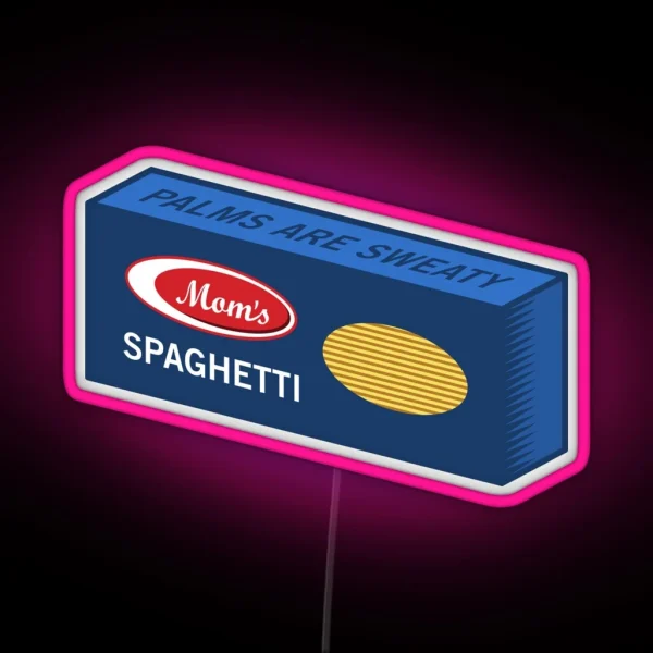 Mom S Spaghetti RGB Neon Sign