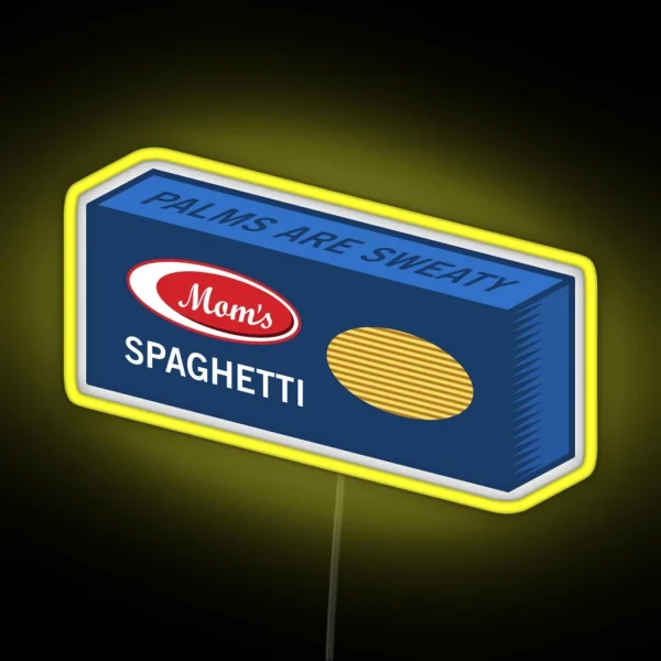 Mom S Spaghetti RGB Neon Sign