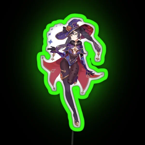 Mona Genshin Impact RGB Neon Sign