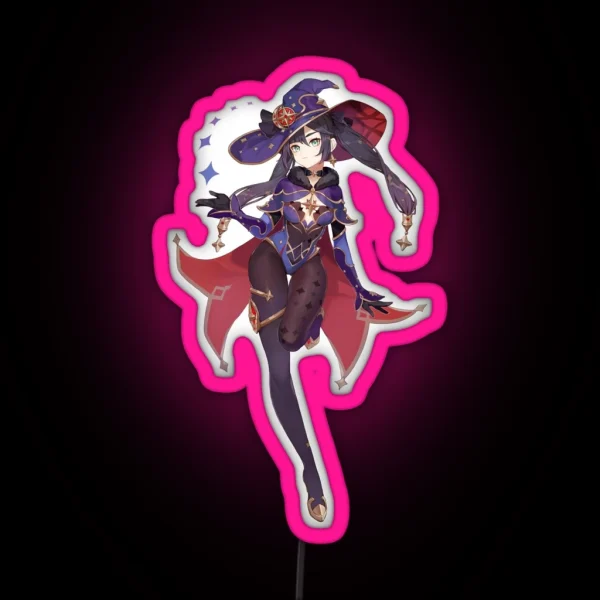 Mona Genshin Impact RGB Neon Sign
