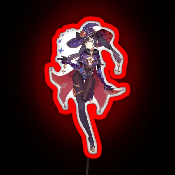 Mona Genshin Impact RGB Neon Sign