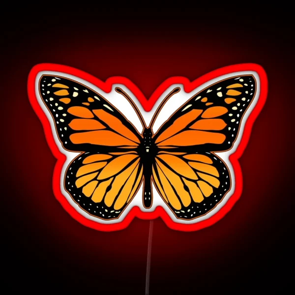 Monarch Butterfly RGB Neon Sign
