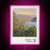 Color-Changing RGB Neon Sign Creates a Pretty Monet View Instantly