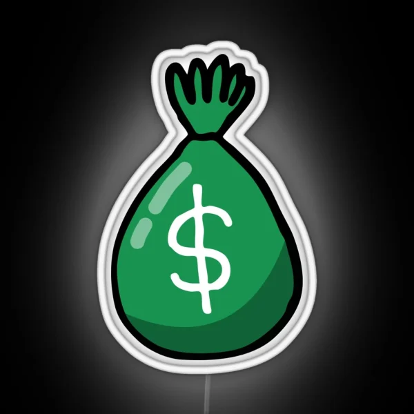 Money Bag RGB Neon Sign
