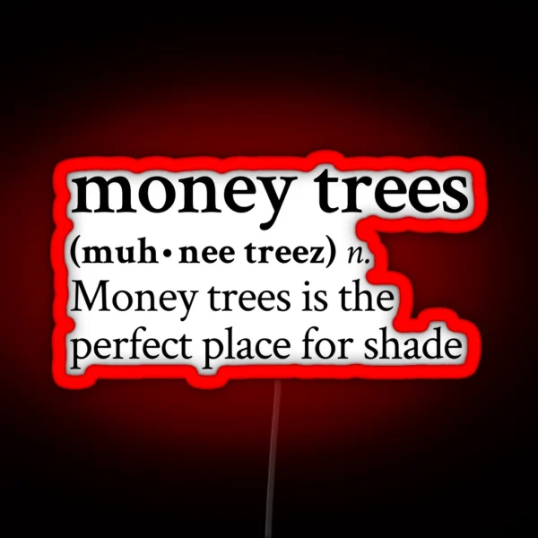 Money Trees RGB Neon Sign