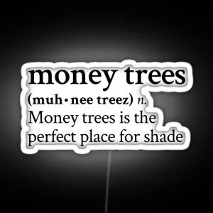 Money Trees RGB Neon Sign