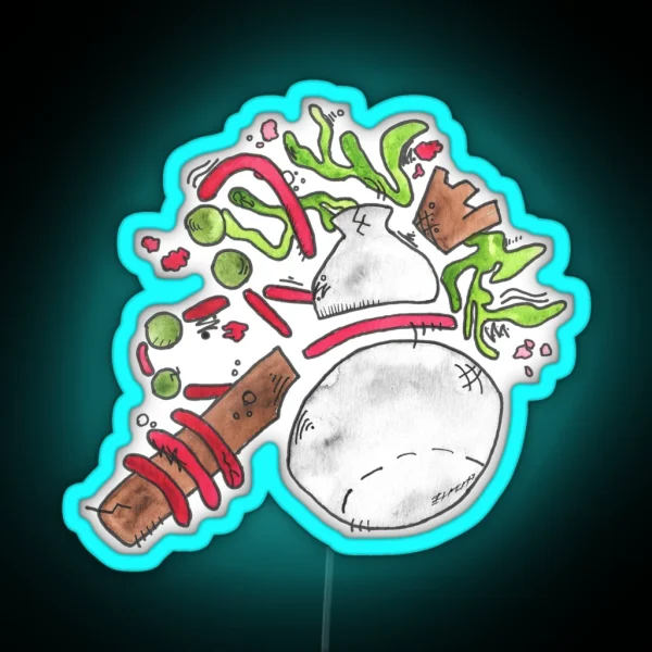 Monk Class Symbol RGB Neon Sign