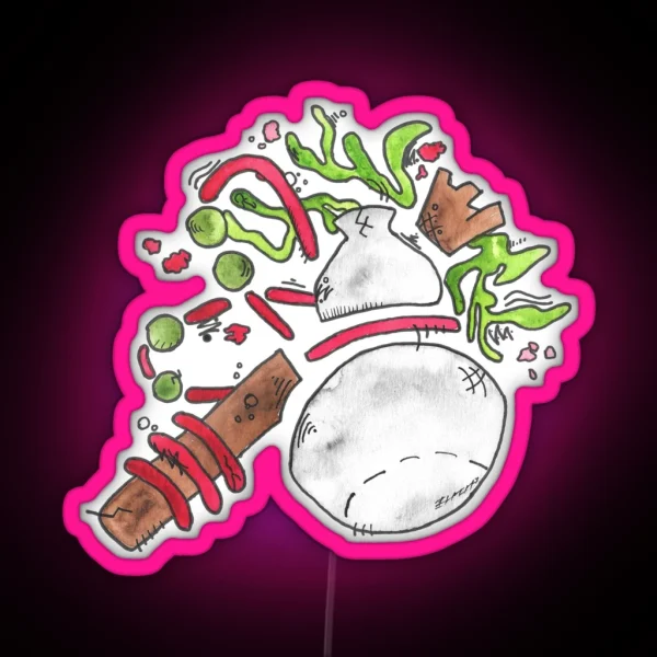 Monk Class Symbol RGB Neon Sign