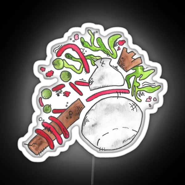 Monk Class Symbol RGB Neon Sign