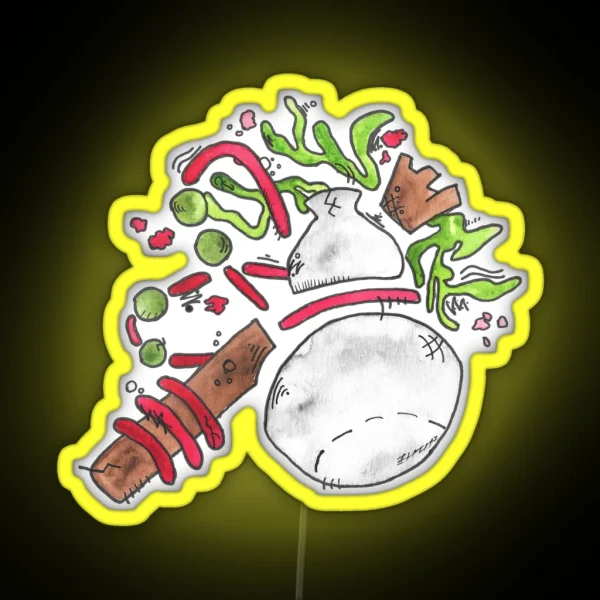 Monk Class Symbol RGB Neon Sign