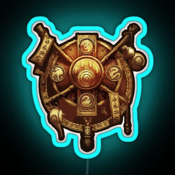 Monk RGB Neon Sign