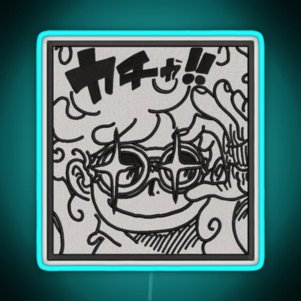 Monkey D Luffy RGB Neon Sign