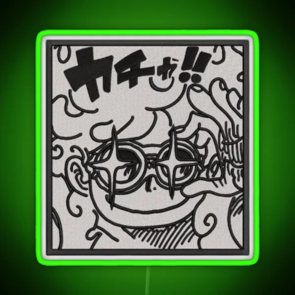 Monkey D Luffy RGB Neon Sign
