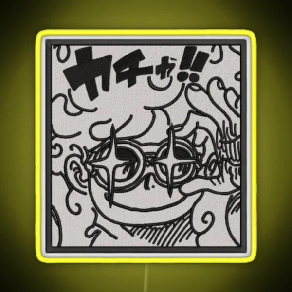 Monkey D Luffy RGB Neon Sign