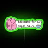Colorful Neon Sign Adds Fun Retro Touch to Home Decor