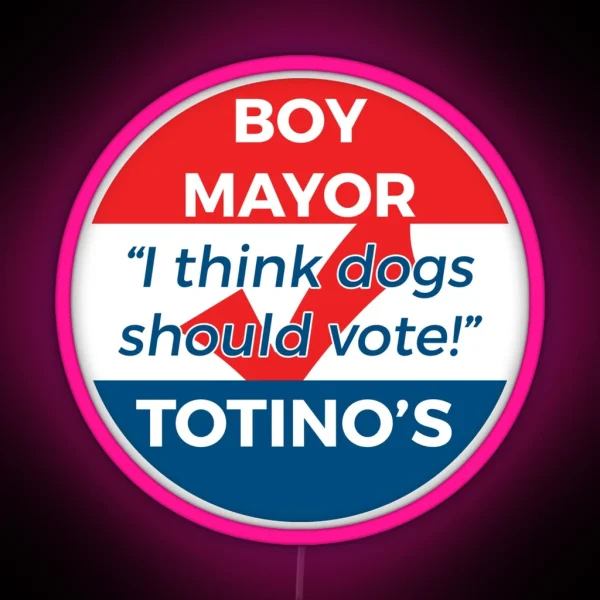 Monster Factory Boy Mayor RGB Neon Sign