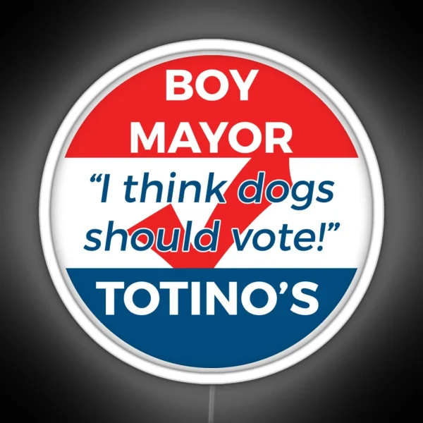 Monster Factory Boy Mayor RGB Neon Sign
