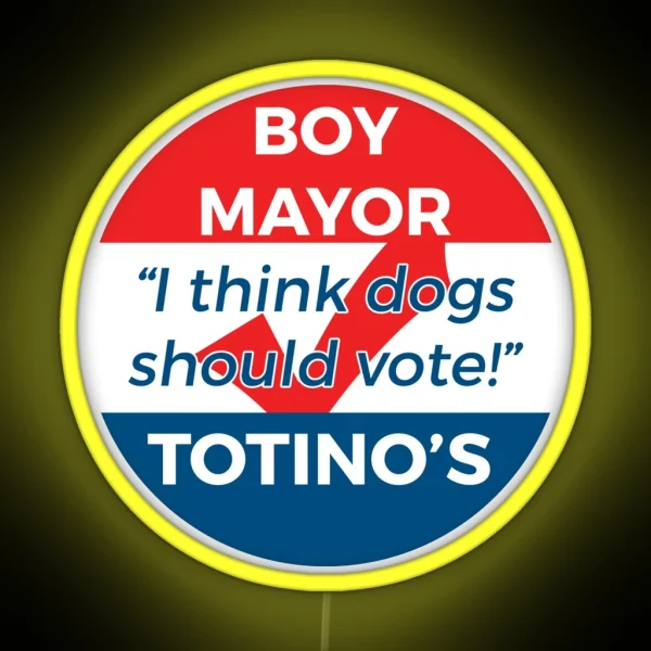 Monster Factory Boy Mayor RGB Neon Sign
