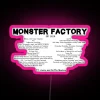 Neon RGB Sign with Concert Tee Style Display Illumination Effects