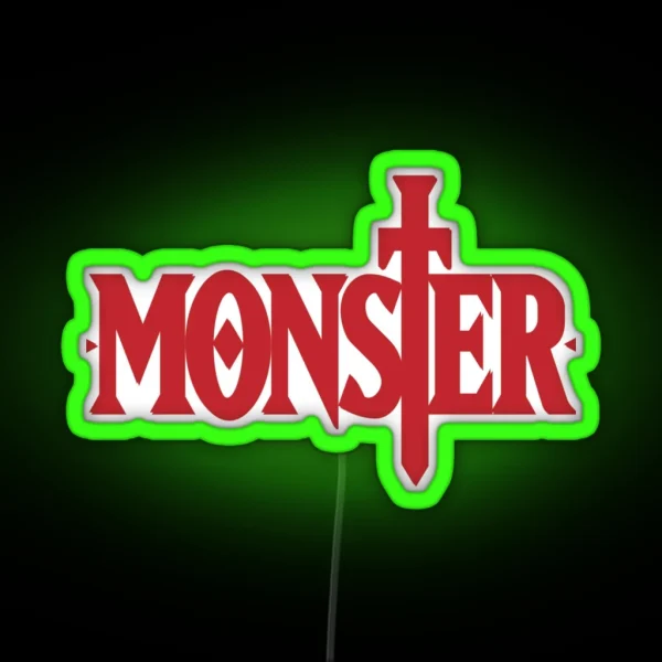 Monster Johan And Tenma RGB Neon Sign