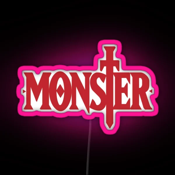 Monster Johan And Tenma RGB Neon Sign