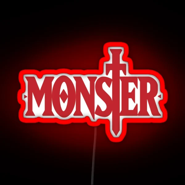 Monster Johan And Tenma RGB Neon Sign
