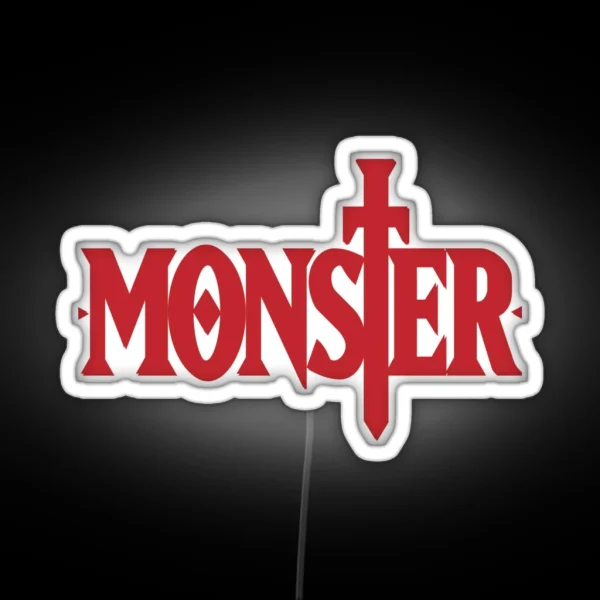 Monster Johan And Tenma RGB Neon Sign