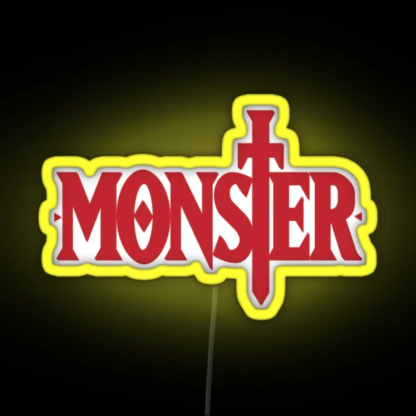 Monster Johan And Tenma RGB Neon Sign