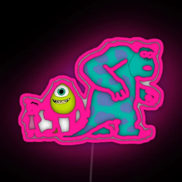 Monsters Inc RGB Neon Sign