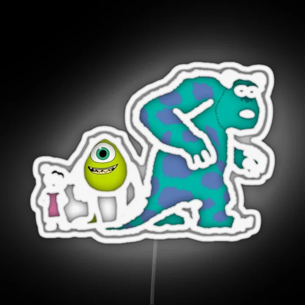 Monsters Inc RGB Neon Sign
