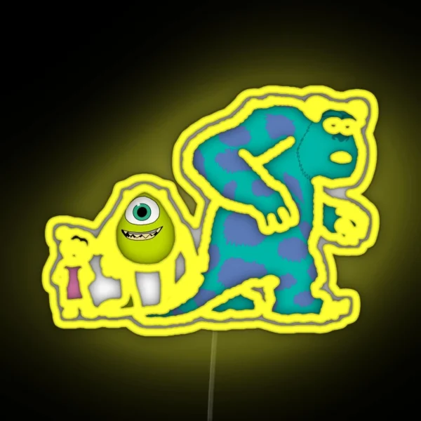 Monsters Inc RGB Neon Sign