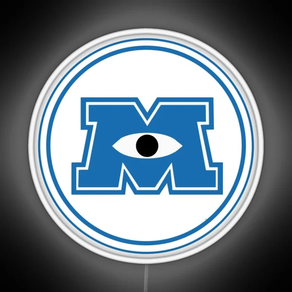 Monsters Logo University RGB Neon Sign