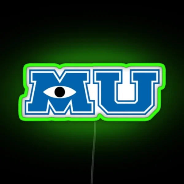 Monsters University RGB Neon Sign